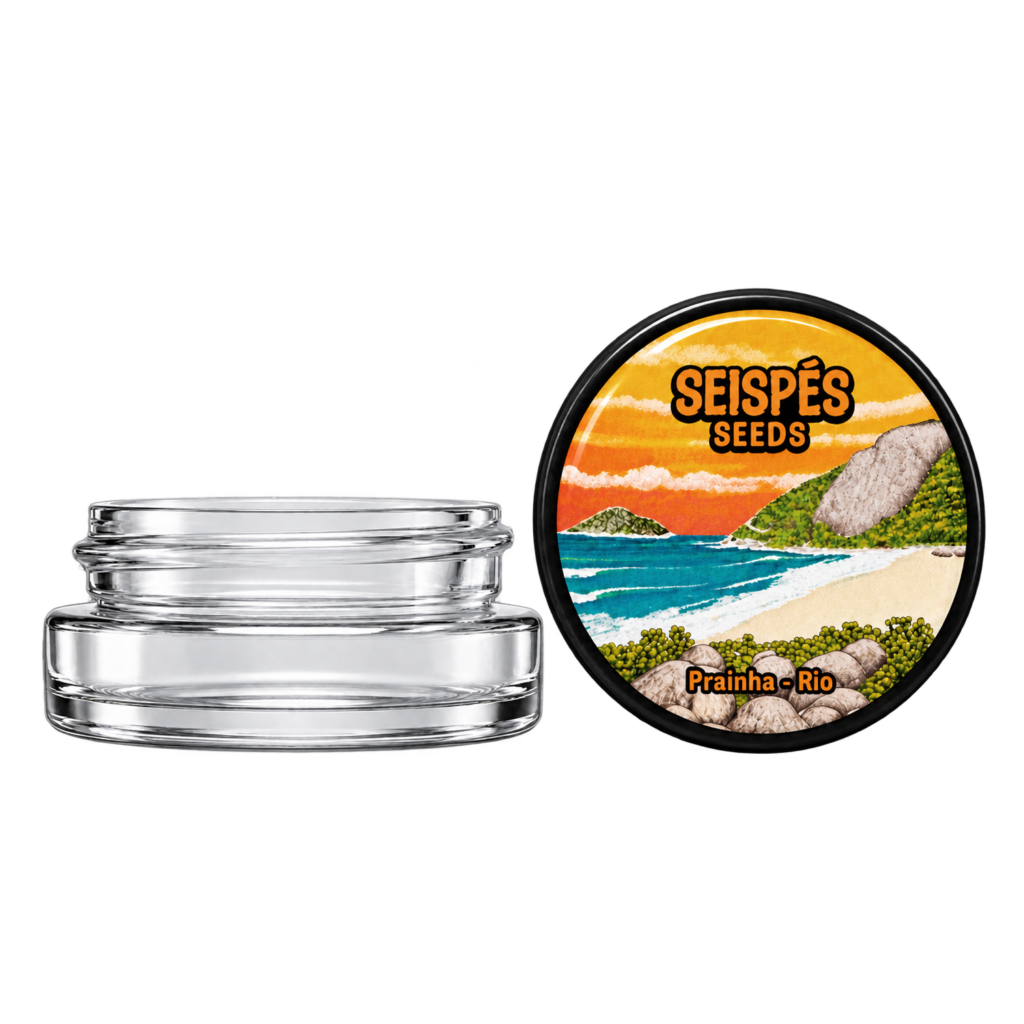 Prainha Glass Jar